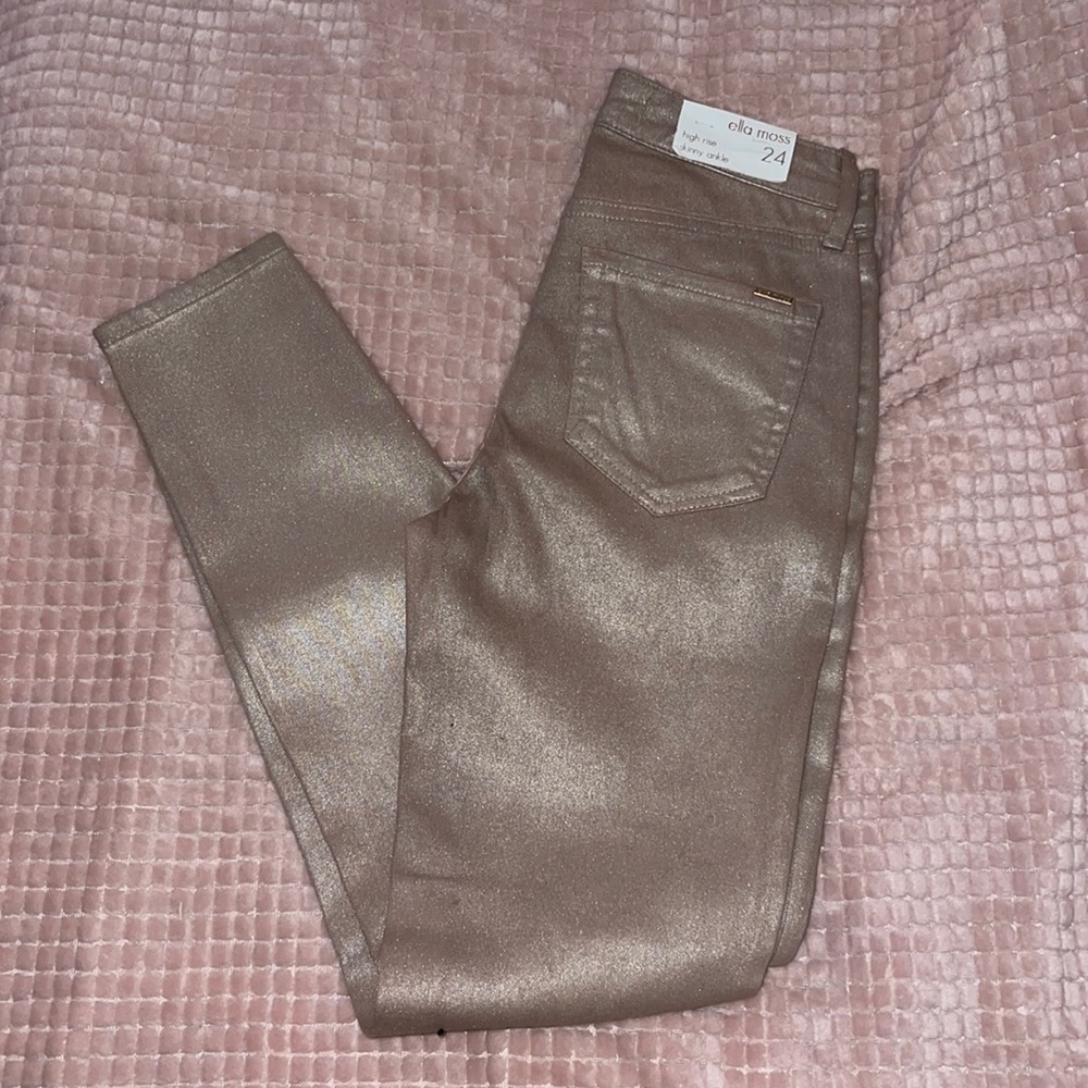 Rose/Blush skinny jeans